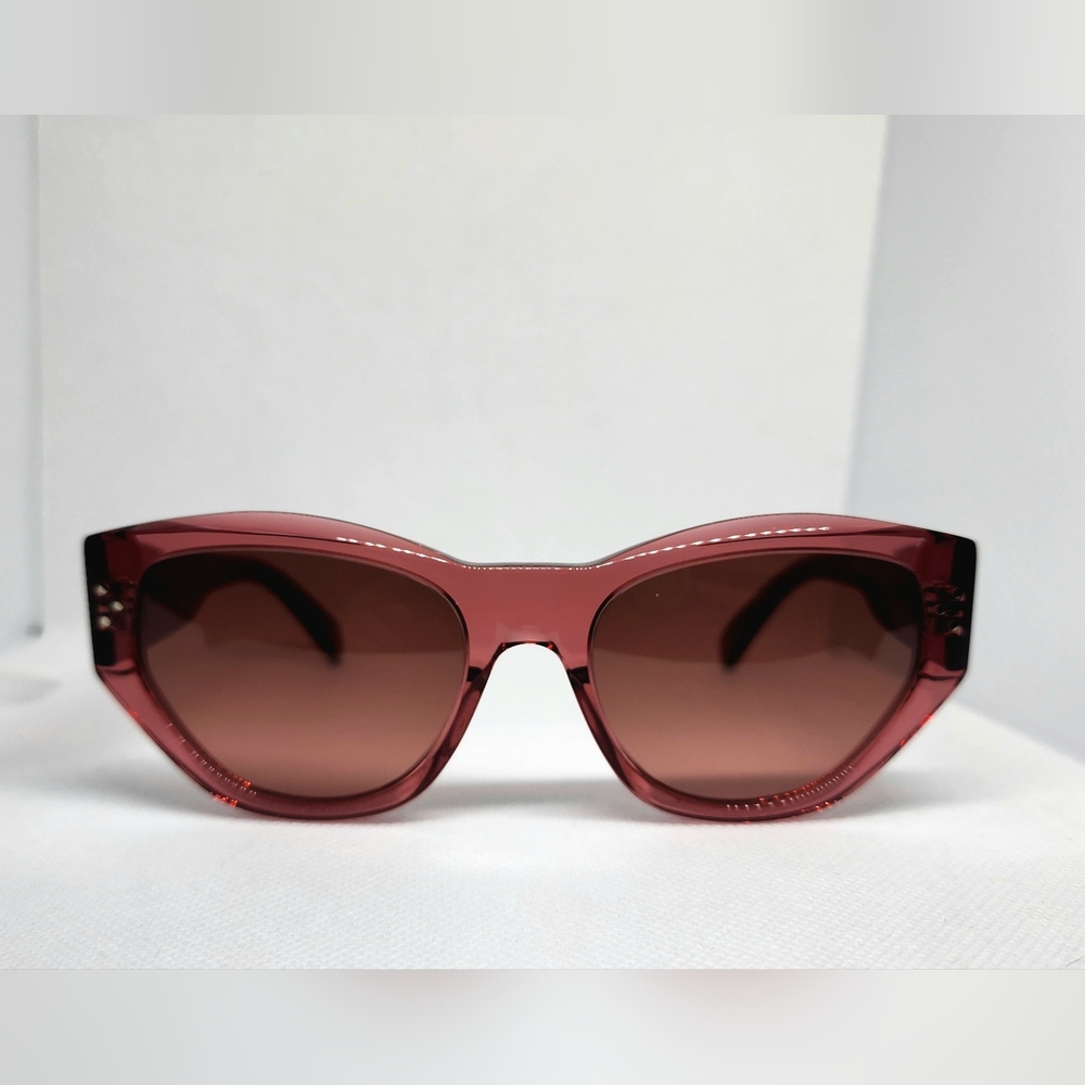NEW AUTH Celine CL40219I Pink/Brown Gradient Sunglasses - Picture 4 of 10